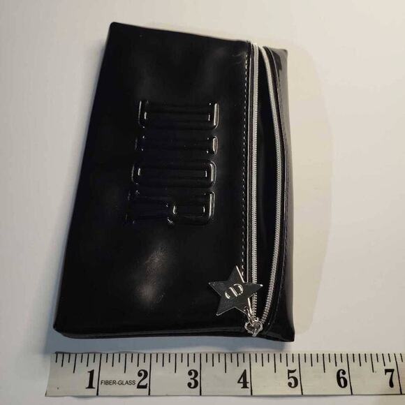 Dior Black Cosmetic Bag with Silver Accents - Picture 4 of 7